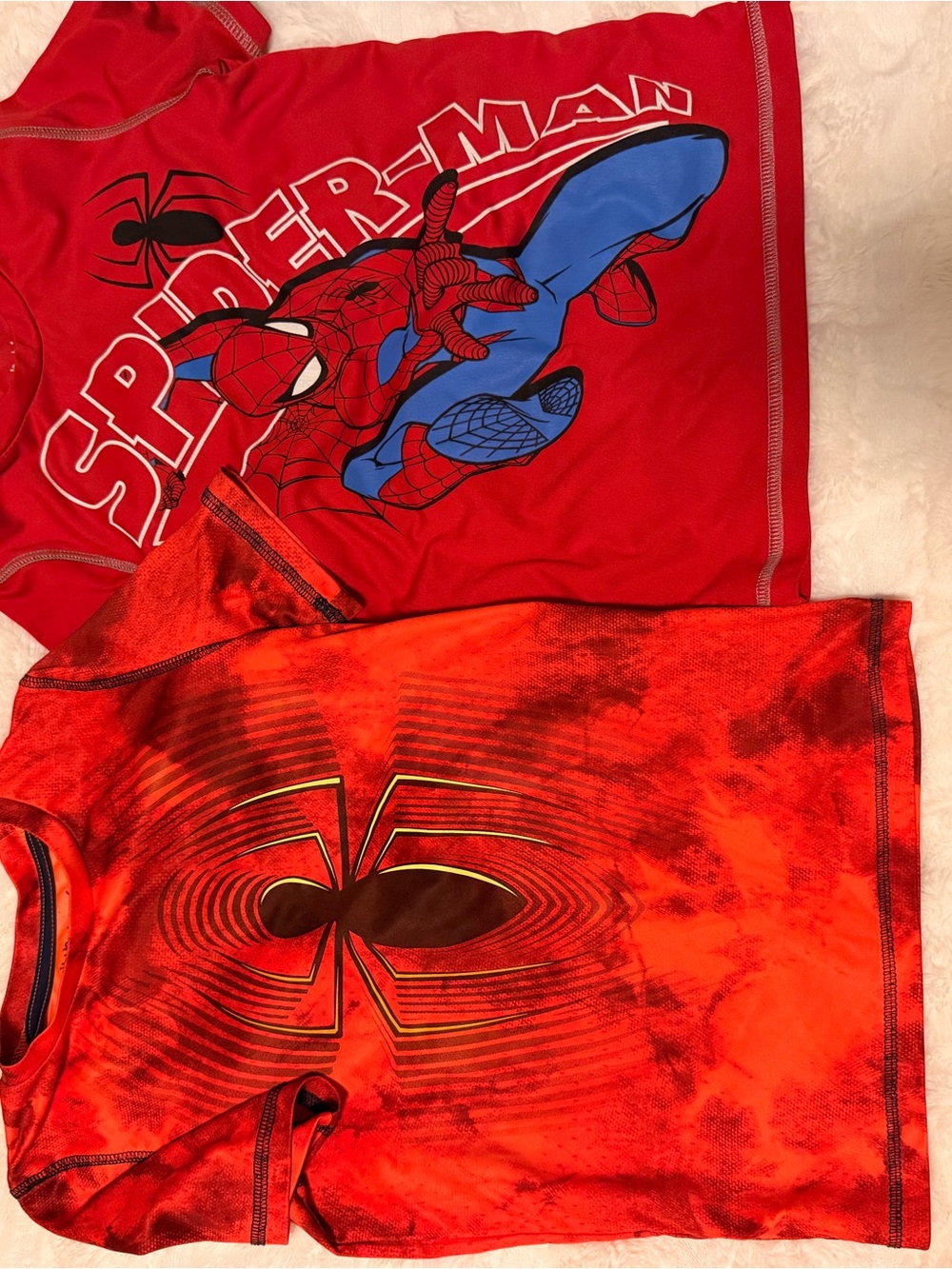 jumping beans Red Spider-Man and Graphic Web Short Sleeve Tees set of 2